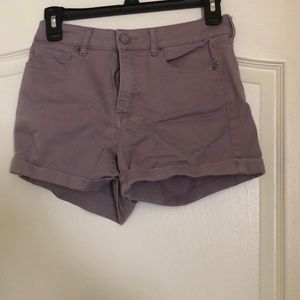 Purple shorts